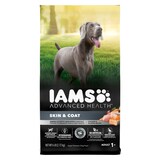IAMS Advanced Health Skin & Coat Super Premium Adult Dry Dog Food, Chicken & Salmon Recipe, 2.72-kg Front_Flat