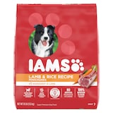 IAMS Adult Dog Food, Lamb & Rice Minichunks Recipe, 13.6-kg Front_Flat
