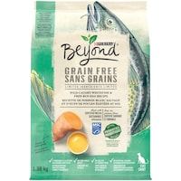 Nourriture sèche pour chats Beyond Sans grains, poisson blanc de l'océan, 1,36 kg