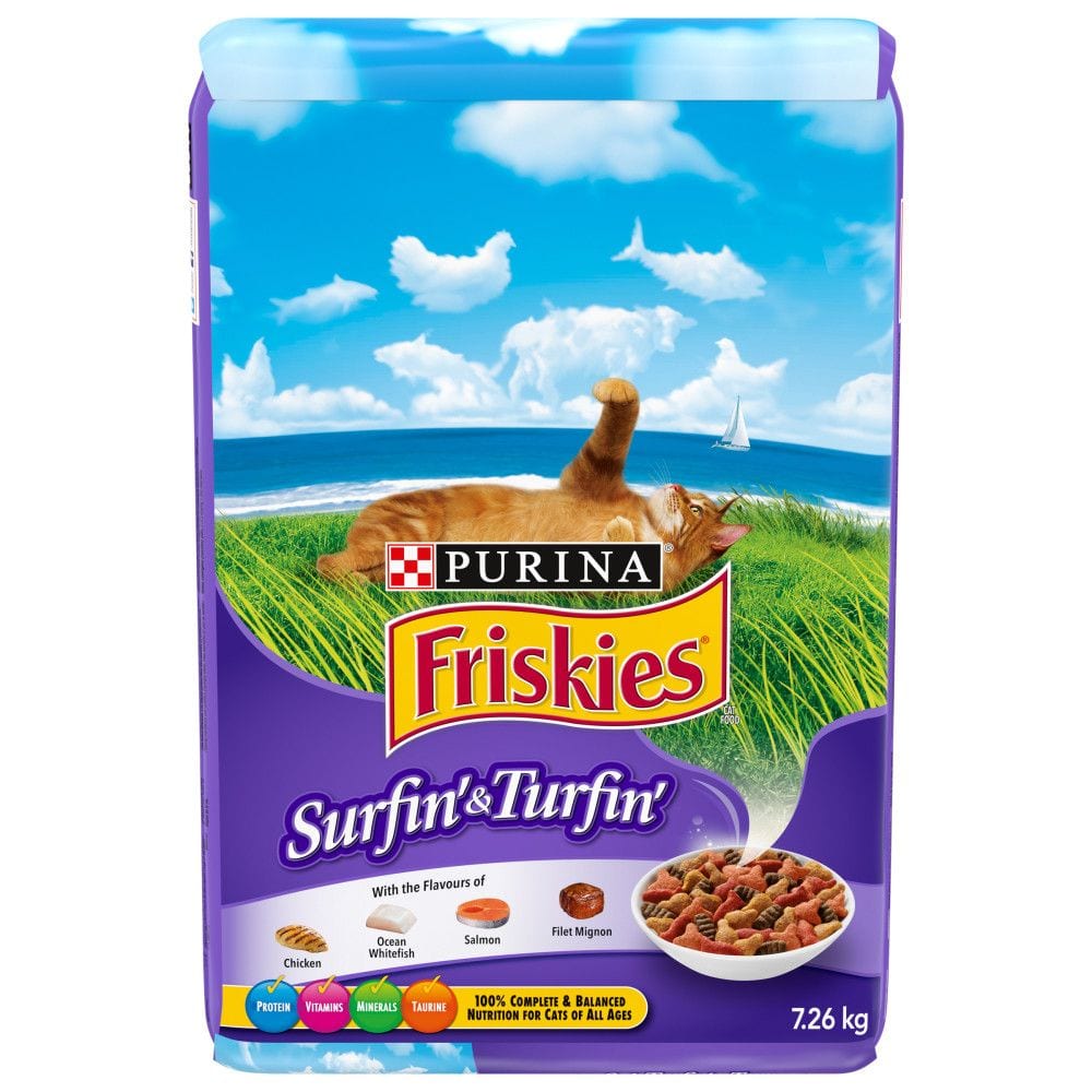 Friskies sales blue bag