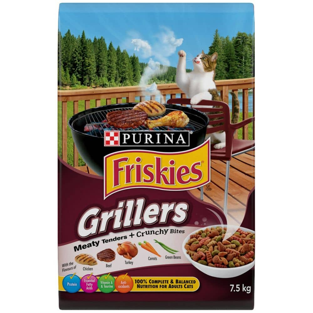 Friskies tender and store crunchy