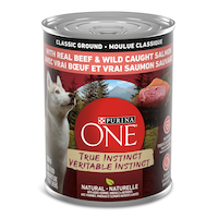 Purina ONE SmartBlend True Instinct Wet Dog Food, 368-g Front_Elevated