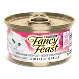 Fancy Feast with Grilled Salmon & Shrimp in Gravy Wet Cat Food, 85-g Front_Elevated