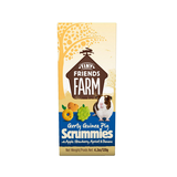 Croquettes pour cochons d'Inde Tiny Friends Farm Gerty Guinea Pig, gâteries pour petits animaux avec pomme, fraise, abricot et banane, 120 g Front_Flat
