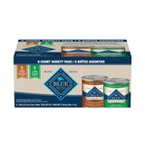 Blue Buffalo BLUE Homestyle Recipe Turkey & Lamb Dinner Adult Wet Dog Food Variety Pack, 12.5-oz, 6-pk Front_Elevated
