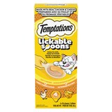 Temptations Lickable Spoons Tasty Chicken and Cheesy Cheese Flavours Cat Treat, 4-pk Front_Flat