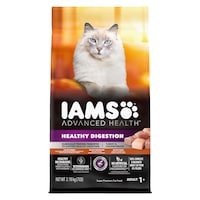IAMS Advanced Health™ Healthy Digestion Turkey and Chicken Dry Cat Food, 3.18-kg Front_Flat