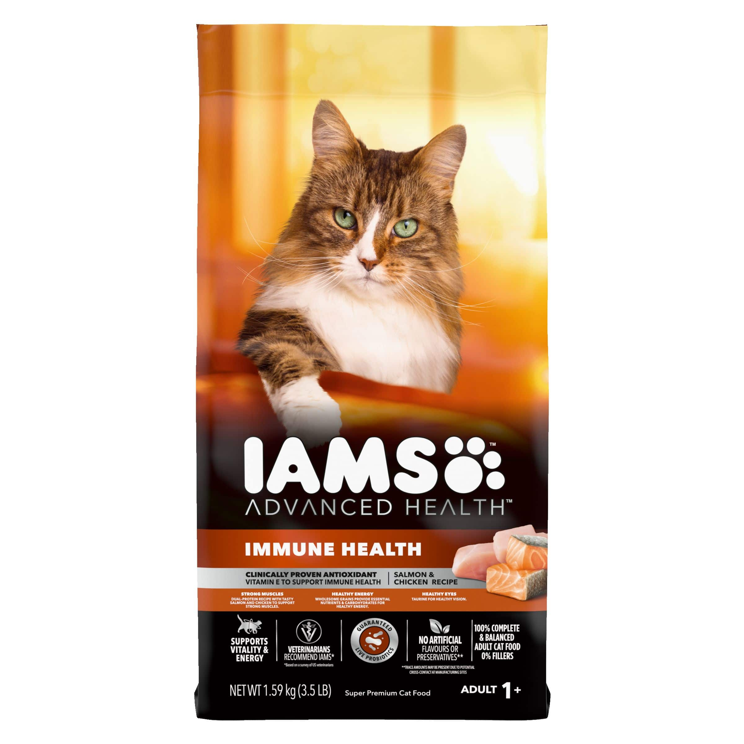 IAMS Advanced Health™ Immune Health Salmon and Chicken Dry Cat Food, 1. ...