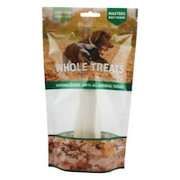 Paws Up! Filled & Bleached Marrow Beef Dog Bone Treat, 5-in to 6-in Front_Flat