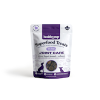 Gâterie pour chiens Healthypup superaliment articulations avec moules vertes et collagène, 113 g Front_Flat