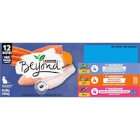 Nourriture humide pour chats Beyond Sans grains Pâté, 3 recettes uniques, 85 g, paq. 12 Front_Flat