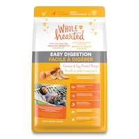 Nourriture sèche pour chats WholeHearted facile à digérer, repas de poulet et d'ovoproduit Front_Flat