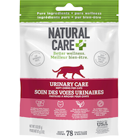 Gâteries tendres à mâcher pour chats Natural Care Urinary Tract au poulet, paq. 78 Front_Flat