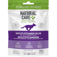 Natural Care Multi-Vitamin Plus Soft Chew Supplements for Dogs, Chicken, 30-pk Front_Flat