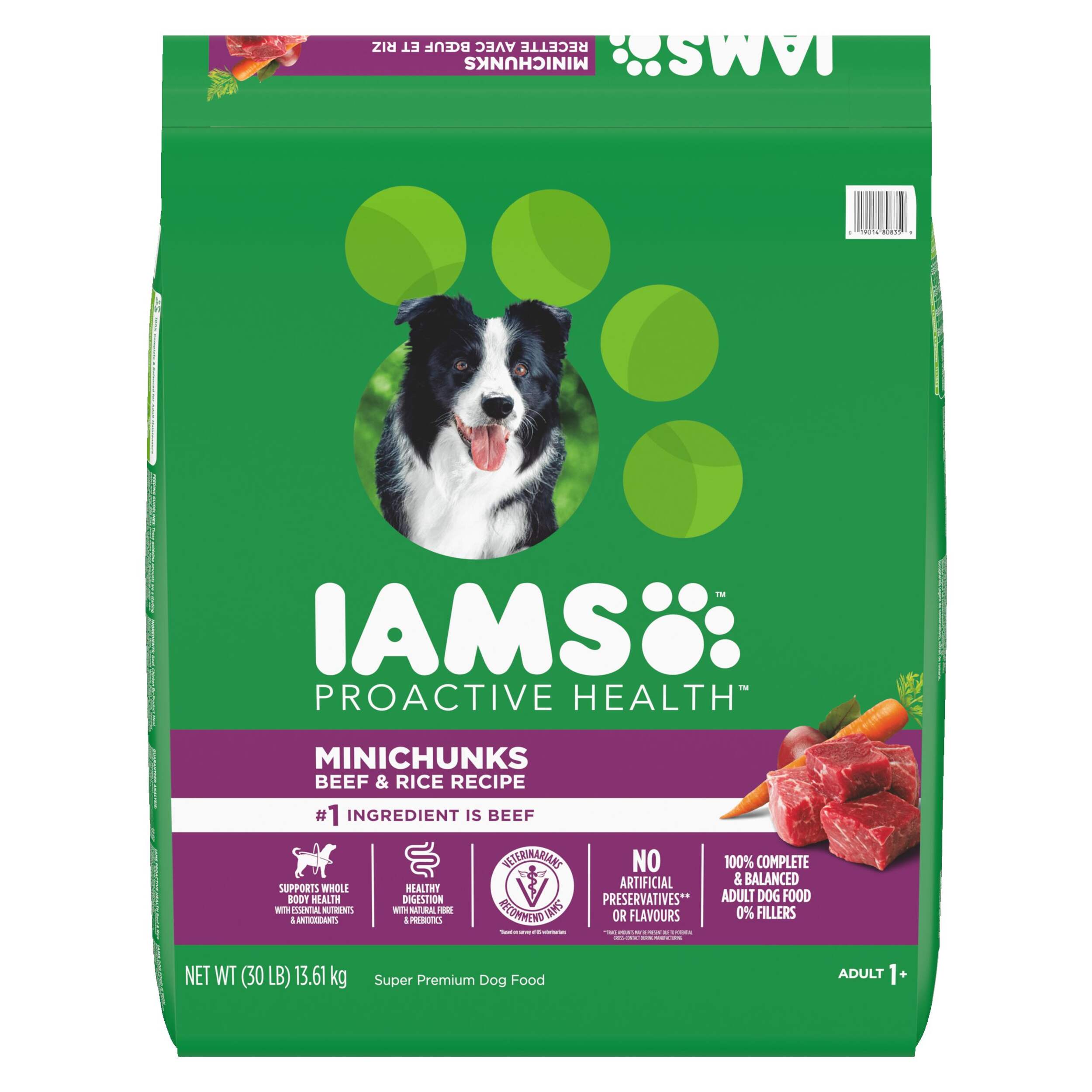 IAMS MIN BEEF 13.8KG