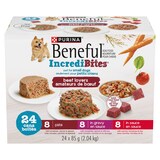 Beneful Incredibites Beef Variety Pack Wet Dog Food, 24-pk x 85-g Front_Elevated