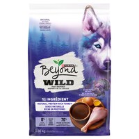 Beyond Wild Prey-Inspired Grain-Free High Protein Turkey and Egg Adult Dry Dog Food, 1.36-kg​ Front_Flat