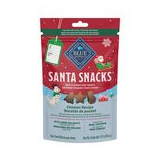 Blue Buffalo Santa Snacks Crunchy Dog Biscuits, Oatmeal & Cinnamon, 311-g Front_Flat