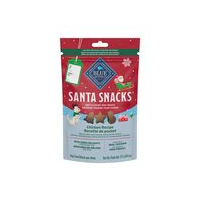 Blue Buffalo Santa Snacks Crunchy Dog Biscuits, Oatmeal & Cinnamon, 311-g Front_Flat