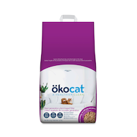 Okocat Low Tracking Clumping Cat Litter, 6.3- 6.7 kg Front_Flat
