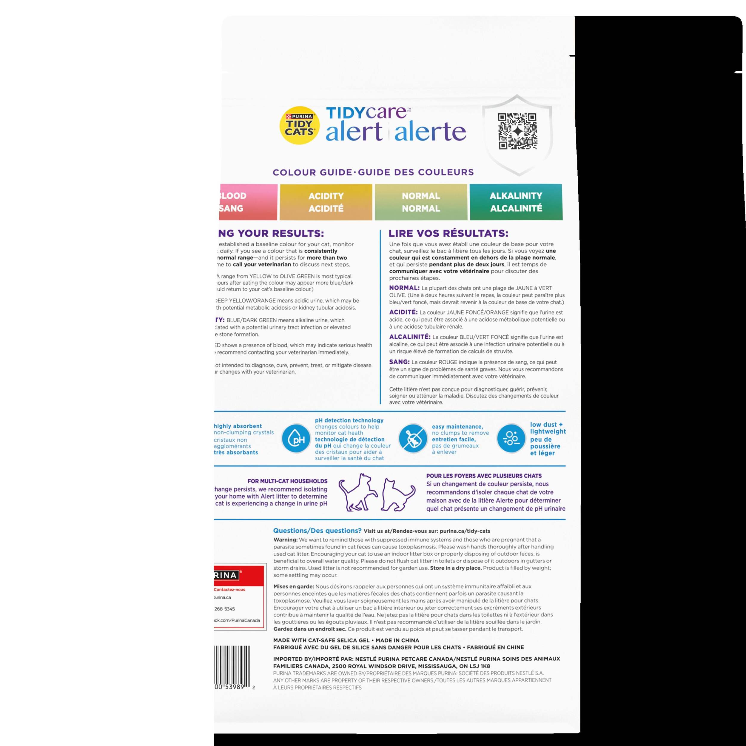 Tidy Cats Tidy Care™ MultiCat NonClumping Cat Litter, Odour Control