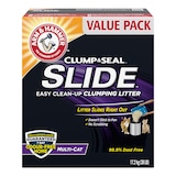 Arm & Hammer Clump & Seal Slide Clumping Cat Litter, 17.2-kg Front_Flat