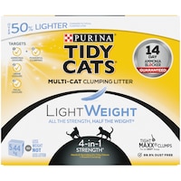 Tidy Cats 4-in-1 Strength Lightweight Multi-Cat, Cat Litter, 5.44kg Front_Flat