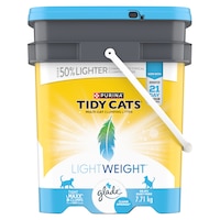 Purina® Tidy Cats® Lightweight Multi-Cat Clumping Cat Litter with Glade® Clear Springs™ , 7.7-kg Front_Flat