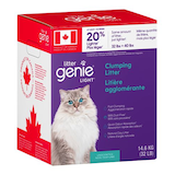Litter Genie All-Natural Clumping Cat Litter, 14.6-kg Front_Angled_Right