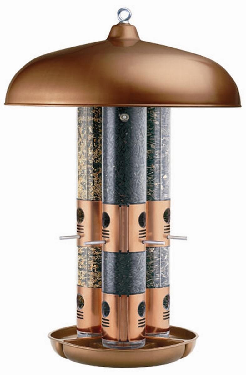 PerkyPet Copper Triple Tube Bird Feeder Canadian Tire