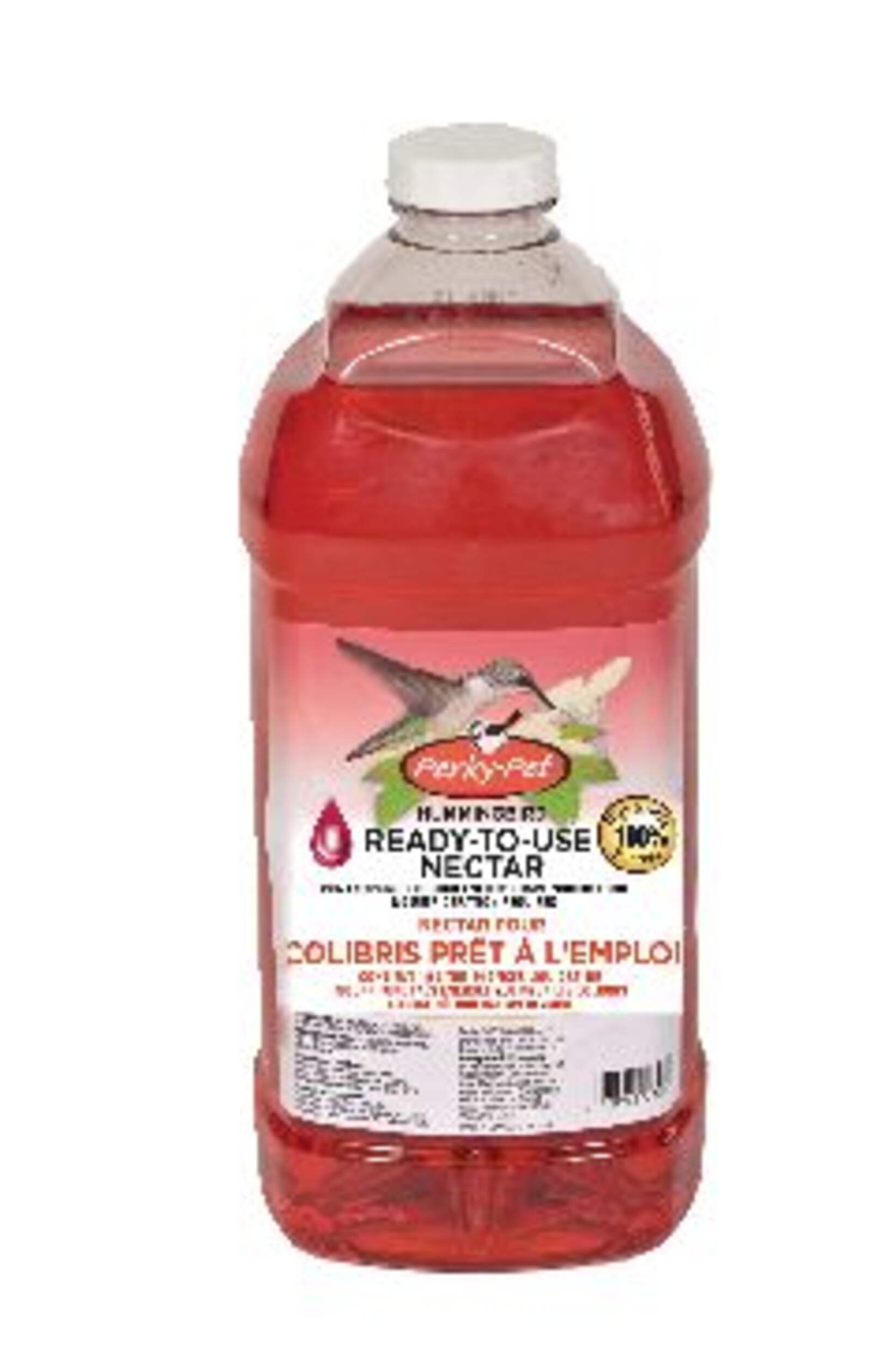 Nectar liquide concentré pour colibris prêt à l'emploi Perky Pet, 2 L
