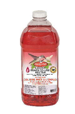 cranberry juice in hummingbird feeder