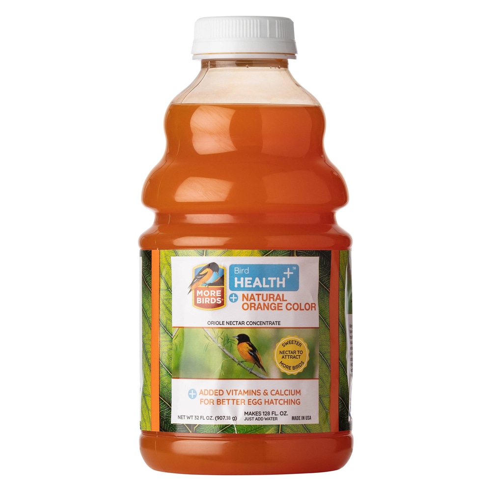 More Birds® Bird Health+™ Natural Orange Liquid Oriole Nectar