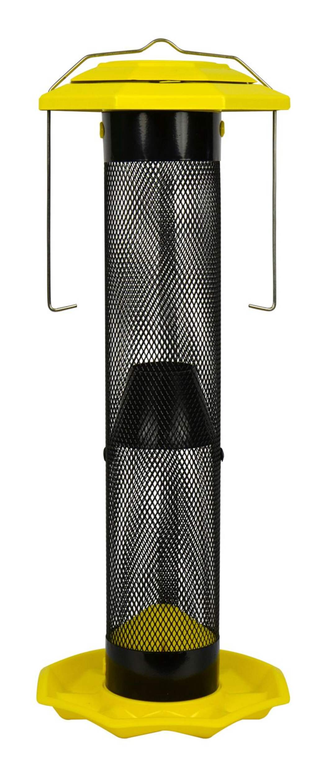Nature's Way Funnel Flip Top Mesh Finch Bird Feeder, 1.5-qt Front_Flat