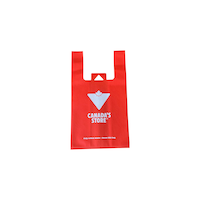 Sac de caisse réutilisable Canadian Tire, anglais Front_Flat