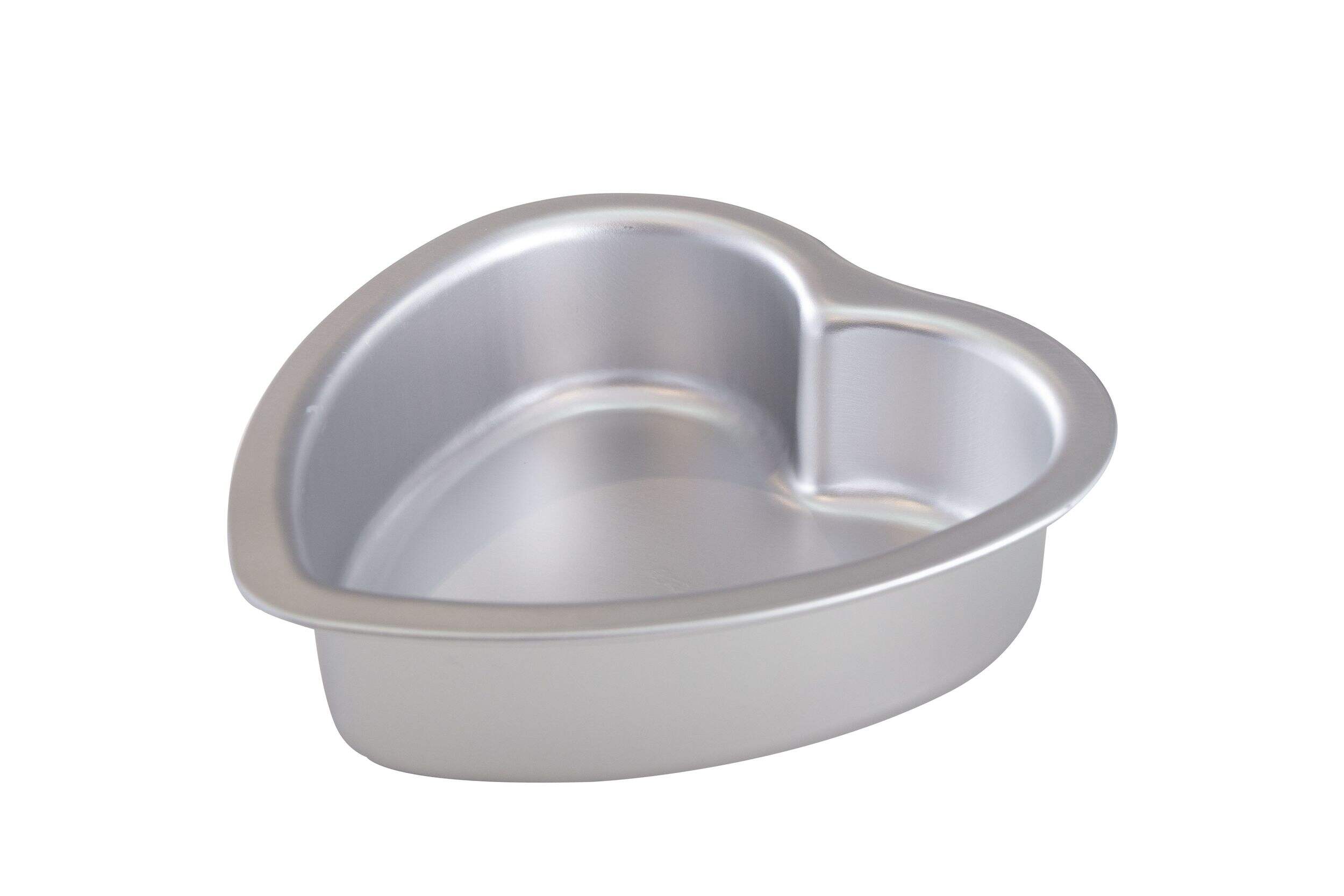Baker's Secret Professional Heart Cake Pan, 6x2-in Front_Angled_Left