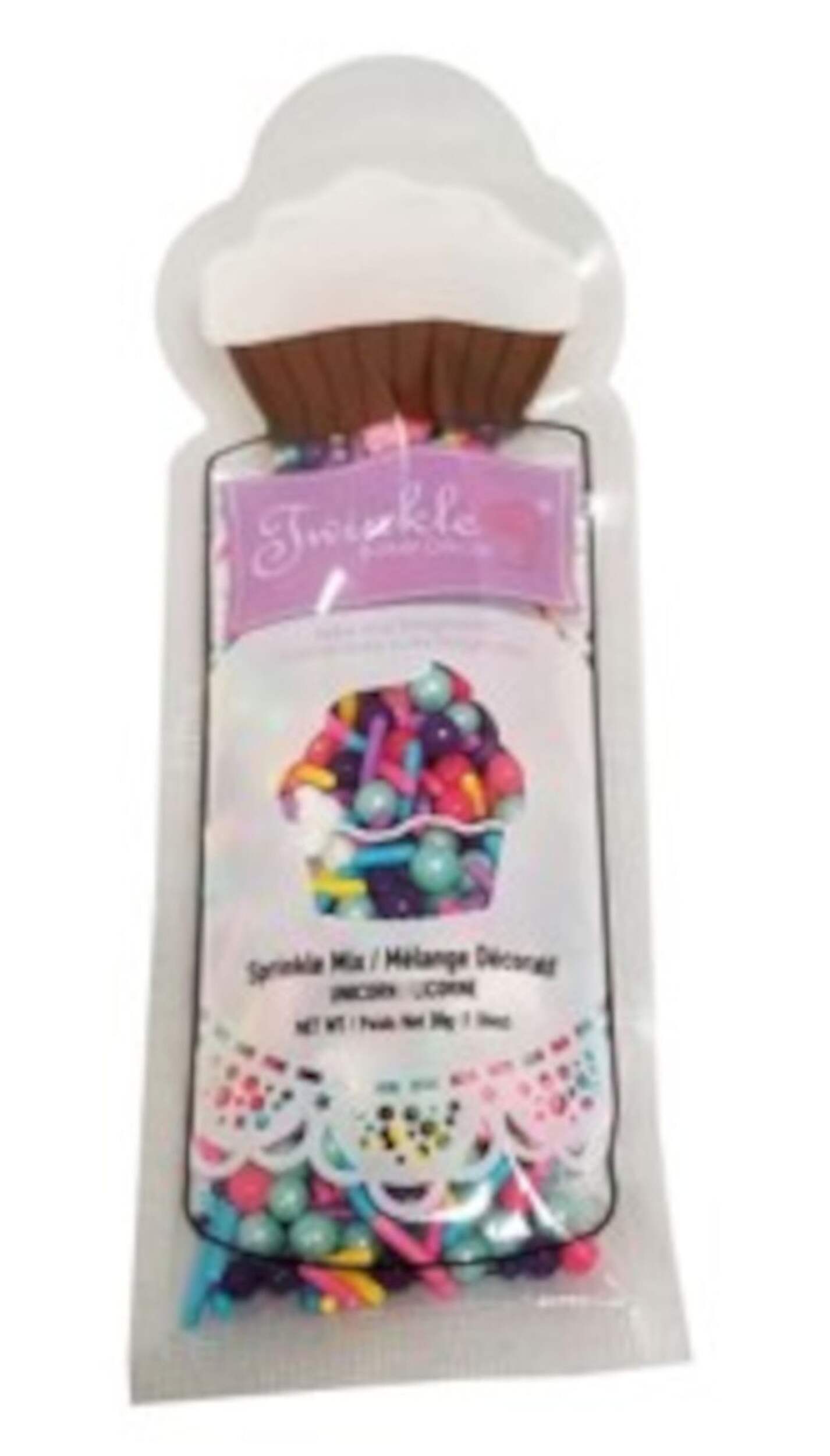 Pochette de paillettes Twinkle, mélange licorne, 30 g Front_Flat