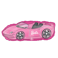 Ballon Supershape, Barbie en décapotable Front_Flat