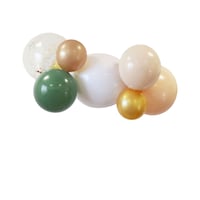 Ballons en PVC gonflables reliés et réutilisables PartyAire, serein, gonflé à l'air