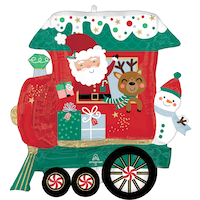 Ballon de forme extraordinaire train express pôle Nord Anagram