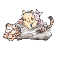 Anagram Winnie the Pooh 19-in Foil Supershape Balloon Front_Flat