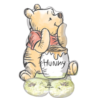 Anagram Winnie the Pooh 36-in Junior Airloonz Balloon Front_Flat