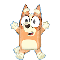 Bluey Bingo Supershape Balloon, 32-in