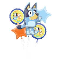 Bluey Balloon Supershape Bouquet, 32-in, 5-pc