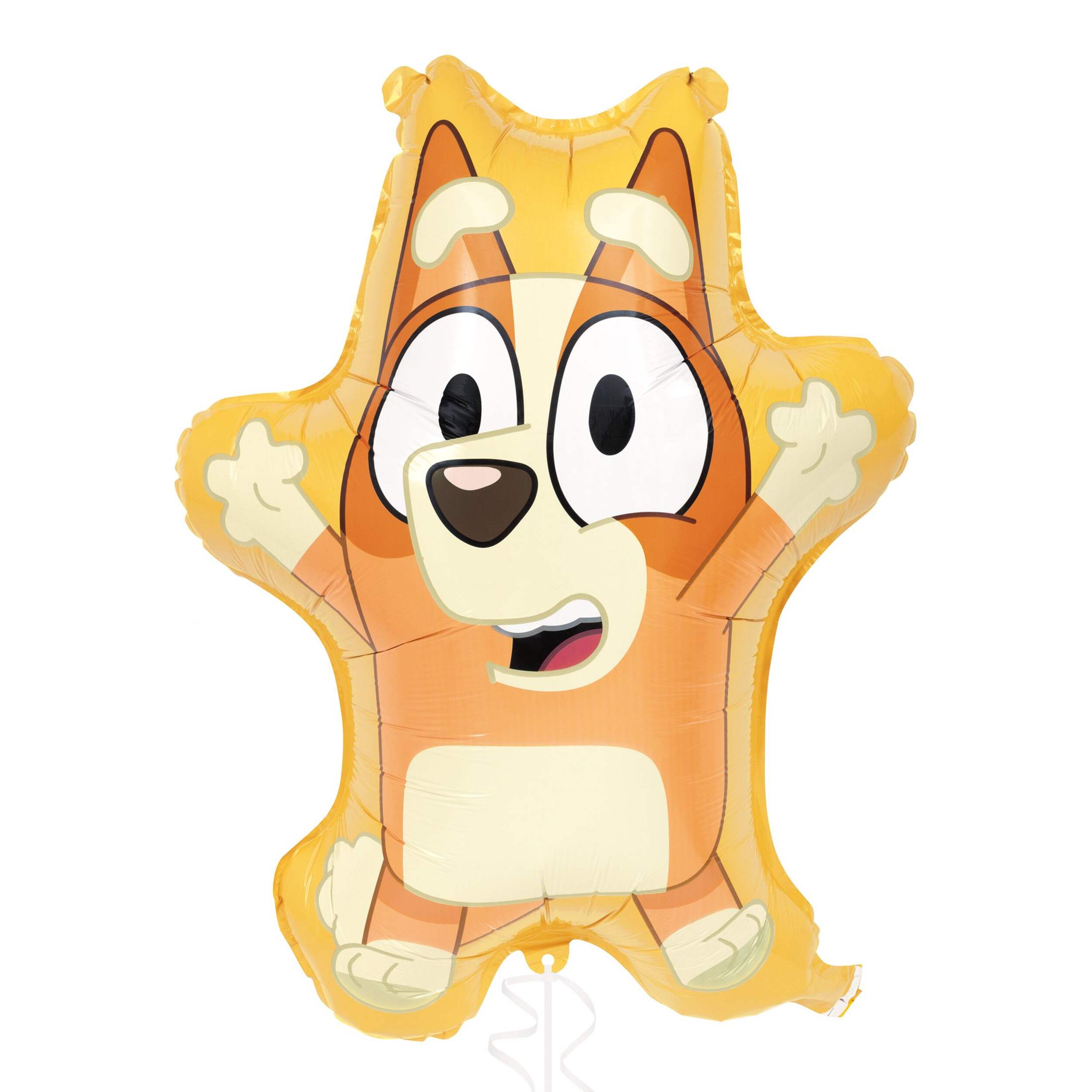 Bluey Bingo 25-in Jumbo Uninflated Supershape Balloon Front_Flat