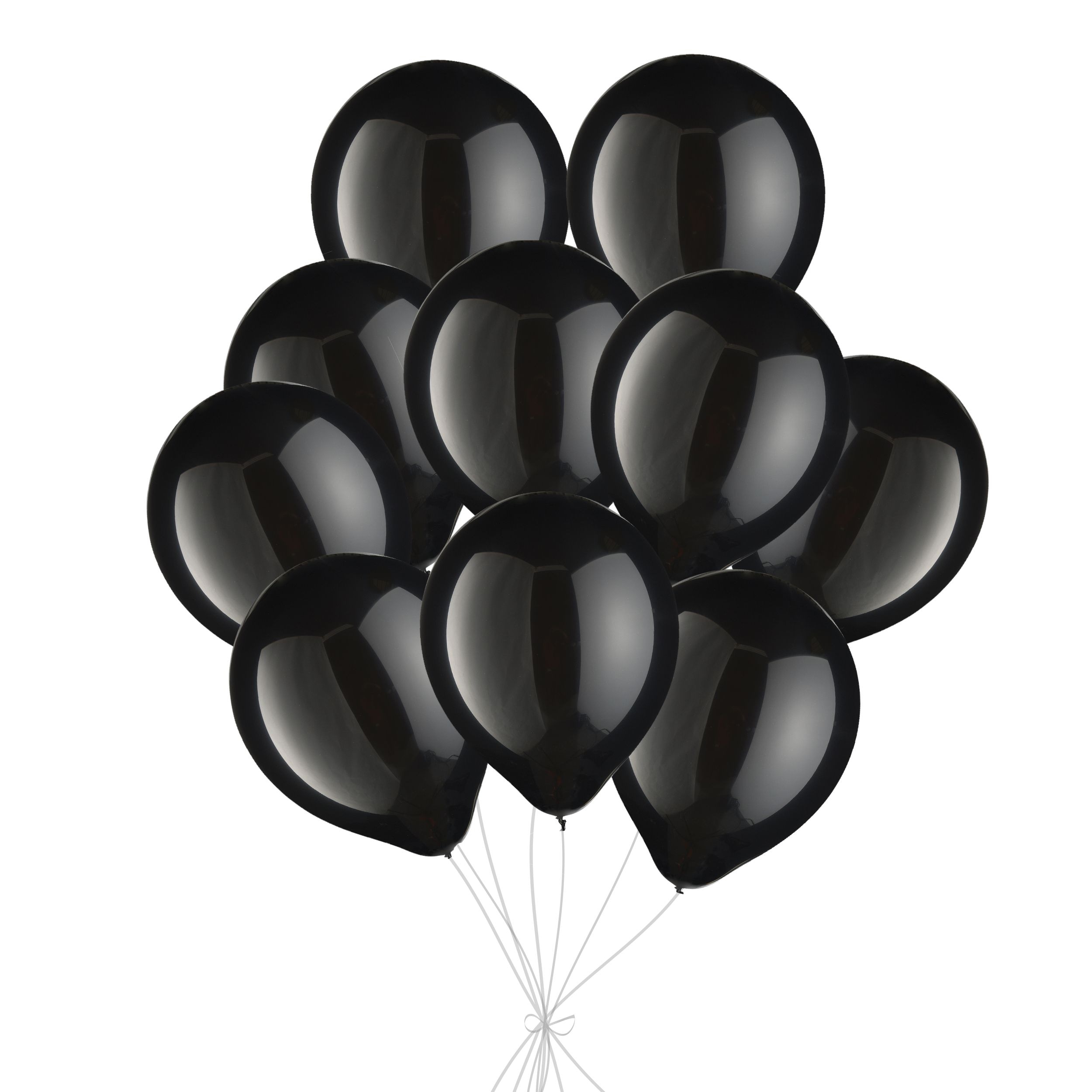 【BOK PLACE】Destroyed Pleated Pin Tuck Balloon W PT XL Ver 12-bulk-latex-balloons-black-