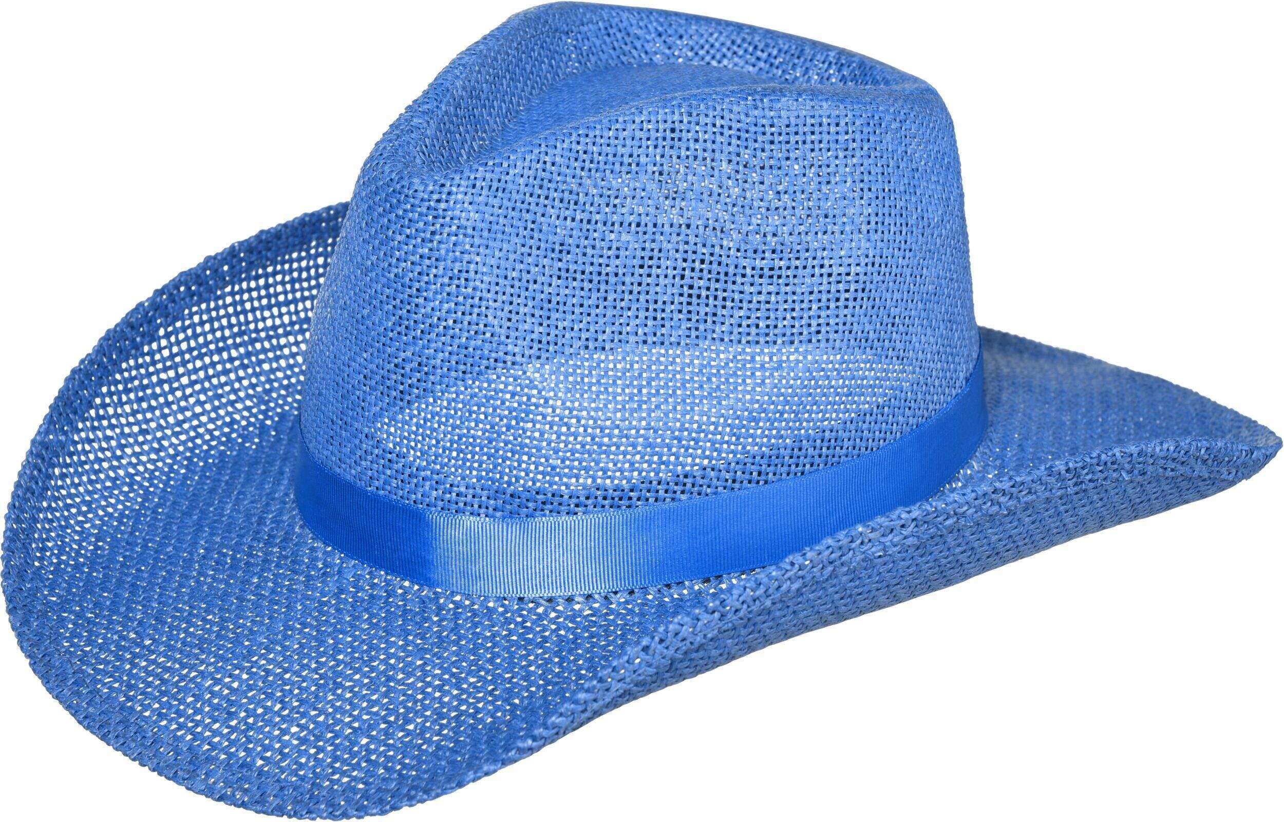 BLU COWBOY HAT BURLA