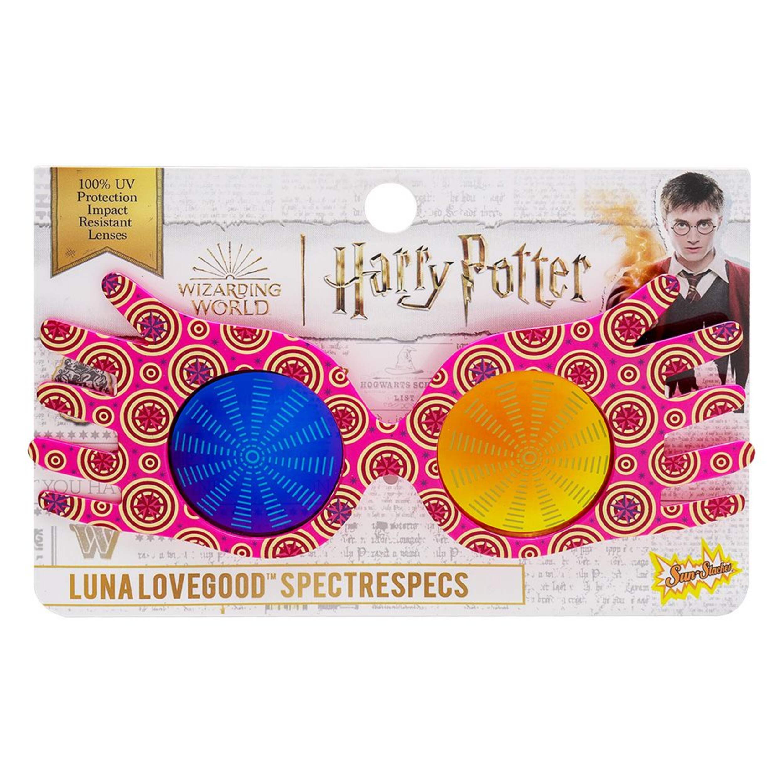 Lunettes de soleil Sunstaches Luna Lovegood, Harry Potter Front_Flat