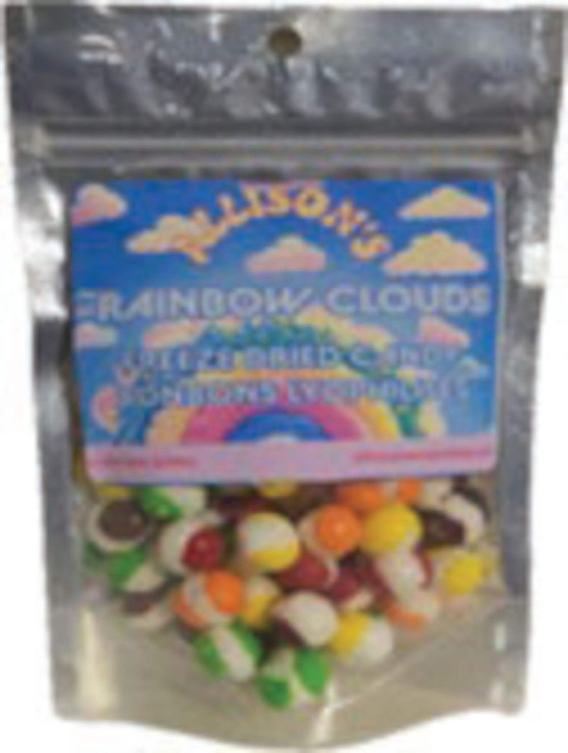 Freeze-Dried Rainbow Clouds Candy, 80-g Front_Flat