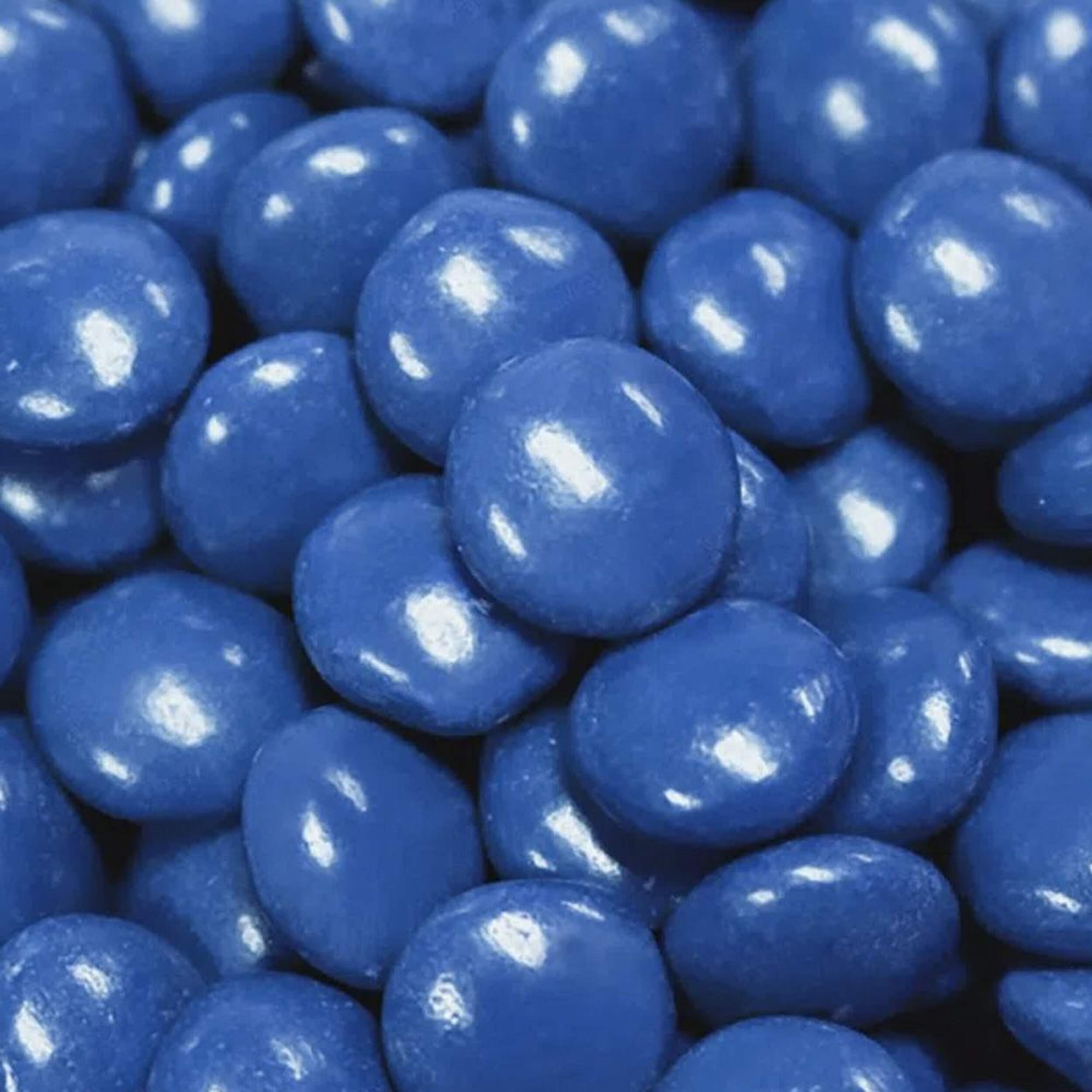 Blue Milk Chocolate Flavoured  Candy Coated Gems, 340-g CloseUp